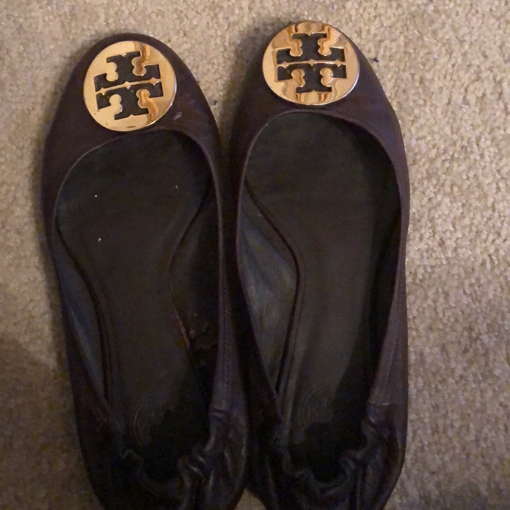 Tory Burch brown flats